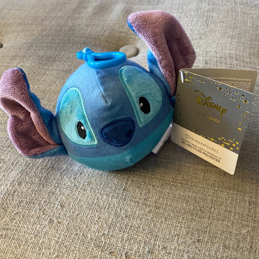 Disney Stitch Plush Keychain